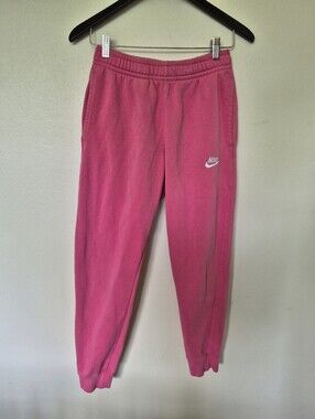 Nike Bright Pink Jogger Sweat Pants Size XS